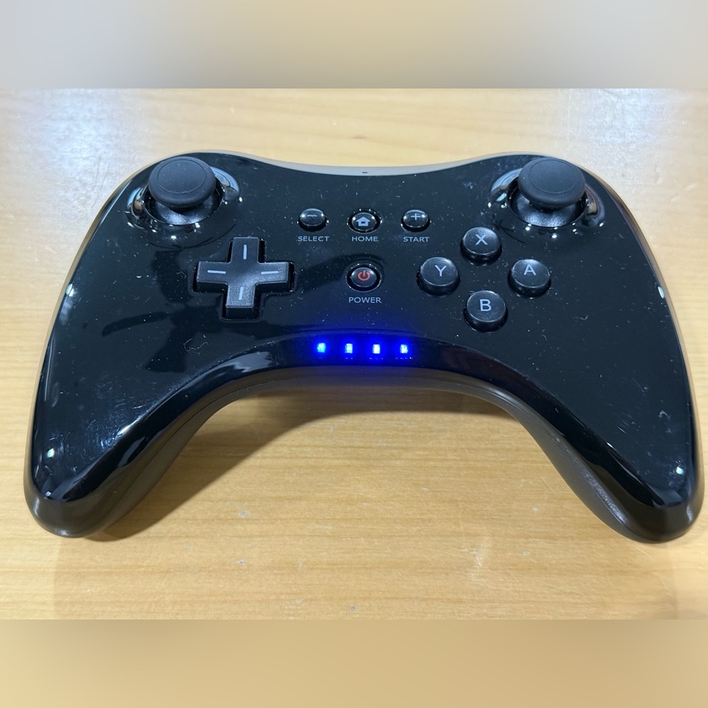 Wireless Bluetooth Dual Analog Joystick for Nintendo WiiU Pro Controller Gamepa